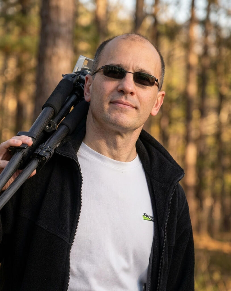 Tomasz Wawrzyniak w drodze na Zamek Bolczów